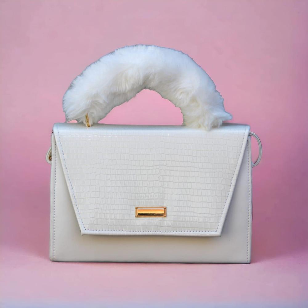 White PU Leather for Women