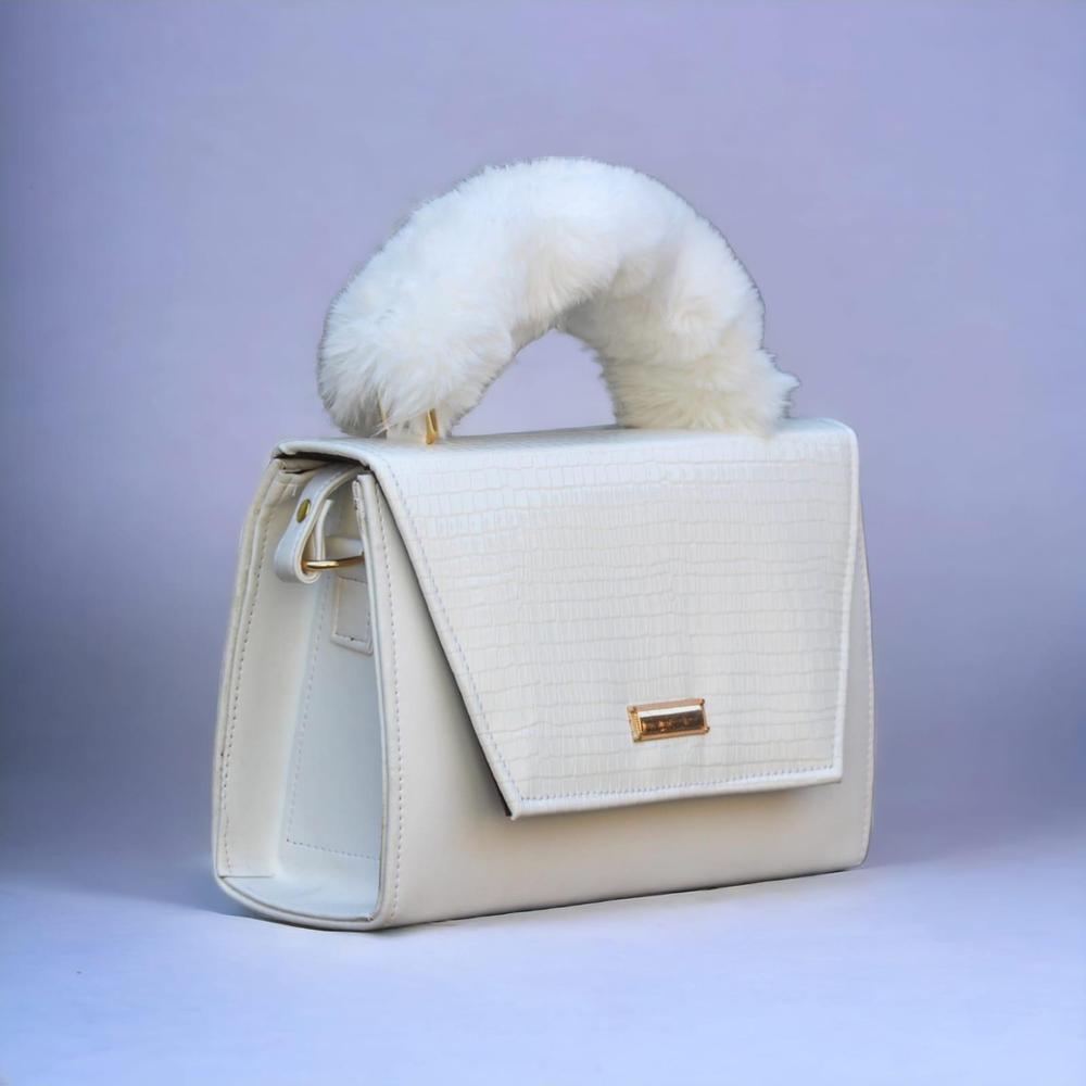 White PU Leather for Women