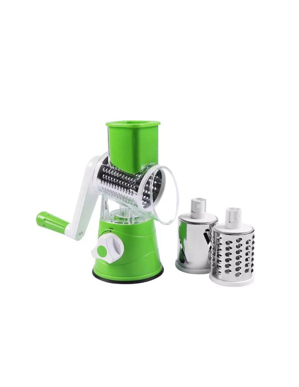 Multifunctional Manual Vegetable Table Top Drum Cutter Slicer(random Color )